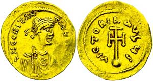 Münzen Byzanz Constantin IV. Pogonatus, ... 