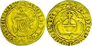  Frankfurt Empire mint, gold guilders (3, ... 