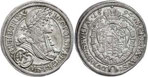 Coins of the Roman-German Empire 15 Kreuzer, ... 