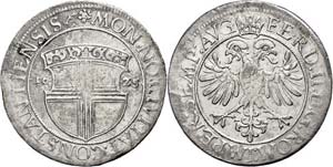 Constance City Thaler, 1625, with title ... 