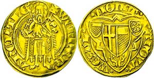 Trier Archdiocese Gold guilders (3, 45g), ... 