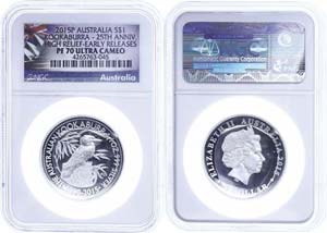 Australien 1 Dollar, 2015, Kookaburra, in ... 