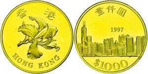 China Volksrepublik Hong Kong, 1000 Dollars, ... 