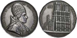 Medallions Foreign before 1900 Papal States, ... 
