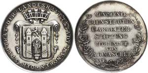 Medallions Germany after 1900 Bayrn, silver ... 