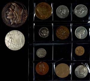 Medallions Germany after 1900 Schiller, lot ... 