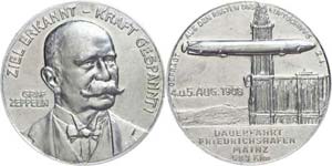 Medallions Germany after 1900 Zeppelin, ... 