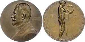 Medallions Germany after 1900 Baden, bronze ... 