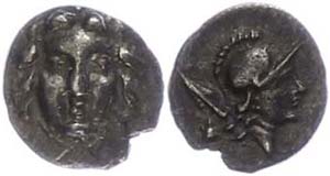 Pisidien Selge, Obol (0,74g), ca. 300-190 v. ... 
