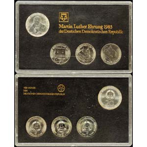 GDR Normal Use Coin Sets Commemorative set ... 