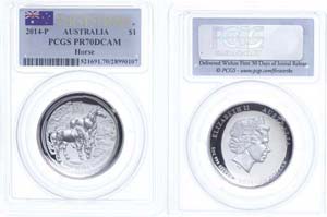 Australia 1 Dollar, 2014, P, Year Of the ... 