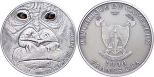 Cameroun 1.000 Franc, 2012, Cross River ... 