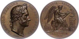 Medallions Foreign before 1900 Belgium, ... 