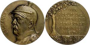 Medallions Germany after 1900 Otto from ... 