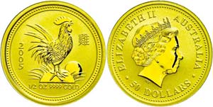 Australien 50 Dollars, Gold, 2005, Jahr des ... 