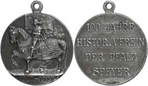 Medallions Germany after 1900 Speyer, new ... 