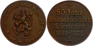 Medallions Germany after 1900 Honor gift of ... 