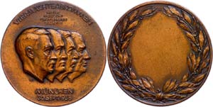 Medallions Germany after 1900 Four mights ... 