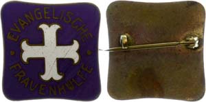 Badges, Shoulder Straps 1871-1945, evangelic ... 