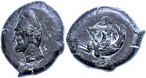 Bruttium Skylletion, Æ (6, 82 g), 344-336 ... 