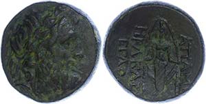 Phrygien Apameia, Æ (8,05g), ca. 100-50 v. ... 