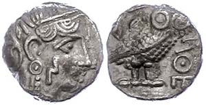 Arabia Sabäer, Drachme (4,79g), ca. 3. Jhd. ... 