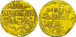 Münzen Islam Bahritische Mamluken, Dinar ... 