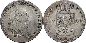 Brandenburg-Preussen Königreich 1/3 Taler, ... 