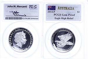 Australien 1 Dollar, 2014, Wedge Tailed ... 