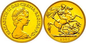 Grossbritannien 2 Pounds, Gold, 1983, ... 