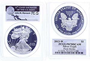 Coins USA Dollar, 2012, W, Silver eagle, in ... 