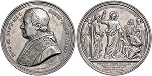 Medallions Foreign before 1900 Papal States, ... 