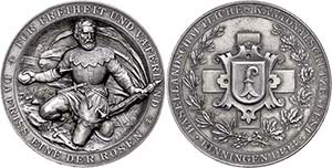 Medallions Foreign before 1900 Switzerland, ... 