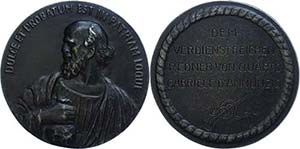 Medallions Germany after 1900 Iron cast ... 