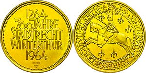 Medaillen Ausland nach 1900 Schweiz, ... 