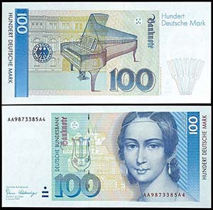 Geldscheine Deutsche Bundesbank 100 Deutsche ... 