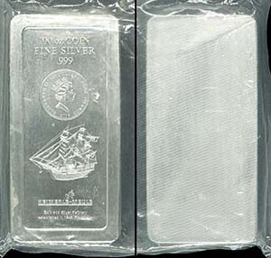 Cook Islands Bullion 100 oz, 2008, from ... 