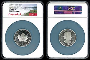 Canada 10 Dollars, 2017, Iconic Maple Leaf, ... 