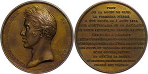 Medallions Foreign before 1900 France, Karl ... 