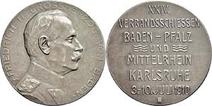 Medaillen Deutschland nach 1900 Baden, ... 