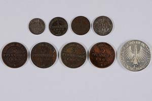 German Coins Until 1871 Prussia, small ... 