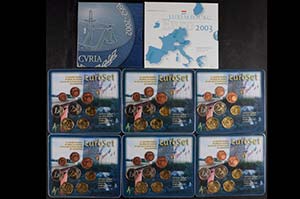 Europe Luxembourg, 2002-2004, lot from mixed ... 
