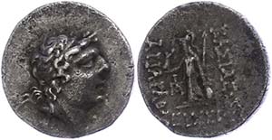 Kappadokien  Drachme (3,93g),101-87 v. Chr., ... 