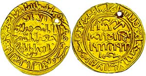 Coins Islam  Ayyubids, dinar (4, 55 g), ... 