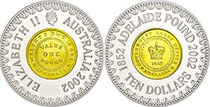 Australia  10 Dollars, 2002, Australian Coin ... 