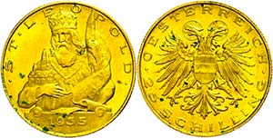 Austria 1st Republic 1918-1938  25 Shilling, ... 