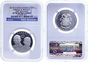 USA  1/2 Dollar, 2013, S, Arnold/Bredley, in ... 