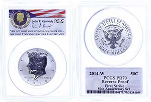 Coins USA  1 / 2 Dollar, 2014, W, Kennedy, ... 