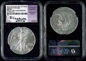 USA  1 Dollar, 2016, W, Silver Eagle, in ... 