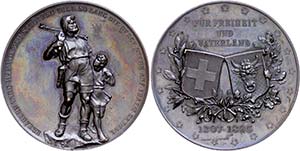 Medaillen Ausland vor 1900  Schweiz, Uri, ... 
